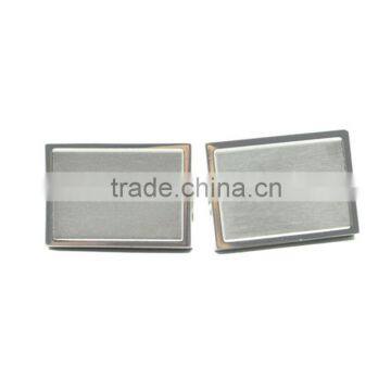 Factory Supply Stainless Steel Bulk Cufflinks Brand Logo Cufflinks Blanks Logo photo-2