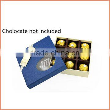 luxury empty box for chocolate,chocolate box manufacturer,gourmet chocolate box ,empty chocolate gift box                        
                                                                                Supplier's Choice