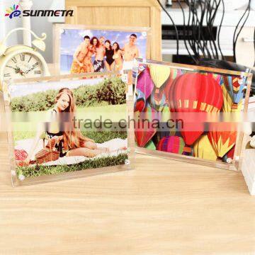 Sunmeta manufacturer provide sublimation glass photo frame