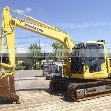 japan made used komatsu PC138US crawler excavator