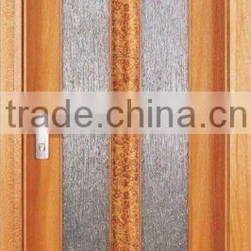 Two Lites Glass Interior Door Designs For House DJ-S5414