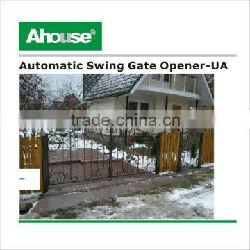 Auto double gates system kit ,Underground swing gate opener, Wrought Iron Electric Gates, Swing garage door opener, (CE)