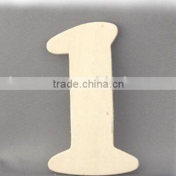 Wooden Numbers