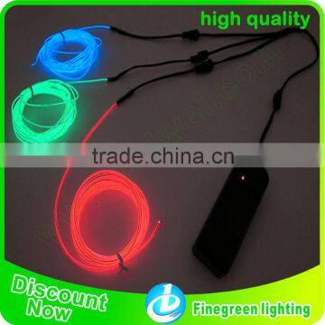 Electroluminescent Wire,2015 Finegreen Lighting Best Selling 2.3mm el Wire photo-2