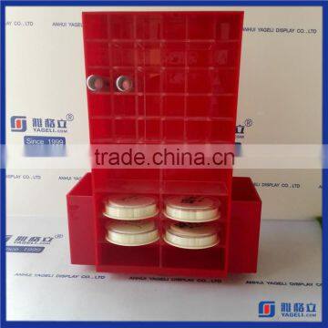 most selling products makeup organizer acrylic box / high quality rotating acrylic lipstick display stand rack