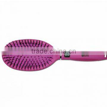 Pink Oval Cushion Hairbrush