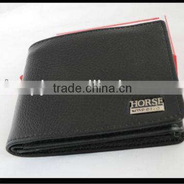 durable imperial police human leather wallet