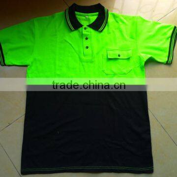 high quality color combination polo shirt