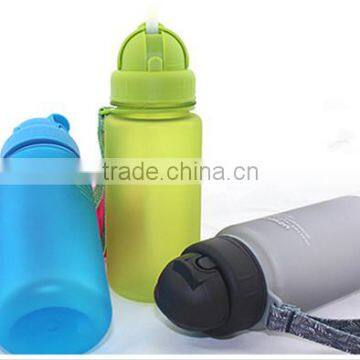 Wholesale BPA Free Baby Kid Suction Drinking Water Bottle With Straw photo-3