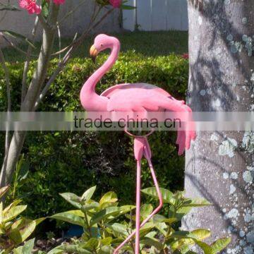 Garden Iron Flamingo Figurine Decoration