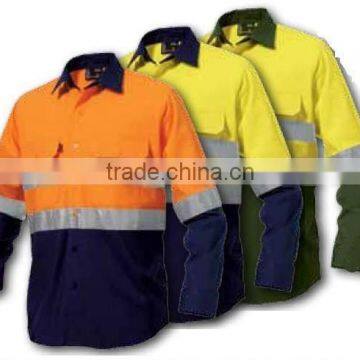 100% Cotton hi visibility Workwear