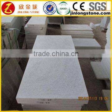 low price China white sandstone tiles