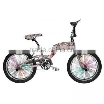 wholesale colorful one-piece wheel mountain bike rocker bmx bike