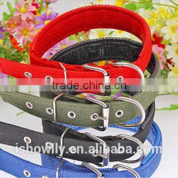 pet dog cat foam nylon leash adjustable mental buckle