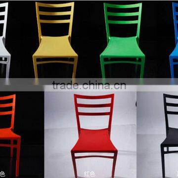 bright-colored full PP outdoor furniture garden party plastic leisure VENICE chair 1753