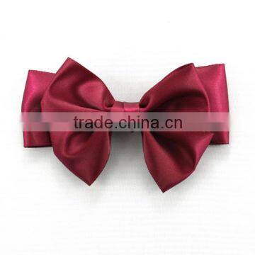 Wholesale pretty girls hair bows colorful hair bows with clip