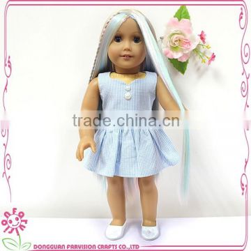 Beautiful cosplay girl American Doll OEM 18 inch Dolls For Kids