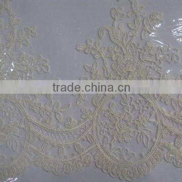 Good quality and competitive price trimming Cord Lace Trim For Bridal Dress