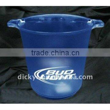 purple led ice bucket/pvc inflatable ice bucket/plastic ice bucket