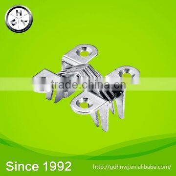 At logistic center nickel plated concealed invisible hinge for door or jewelry box with high quality