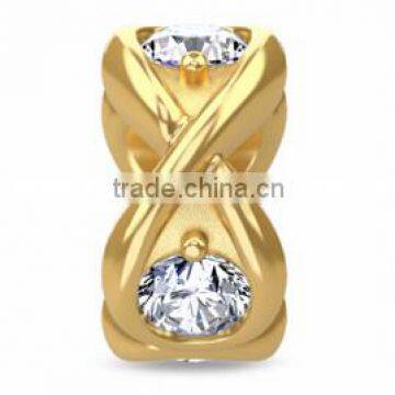 2016 Fashion Jewelry Endless Bracelet Double Leather Bracelet With Gold Key and Angel Charms photo-4