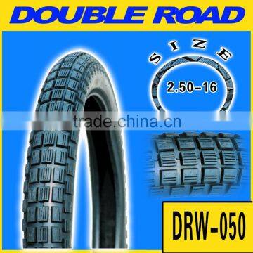 Front Wheel Low Price China Top Brand Motorcycle Tyre 250 - 16