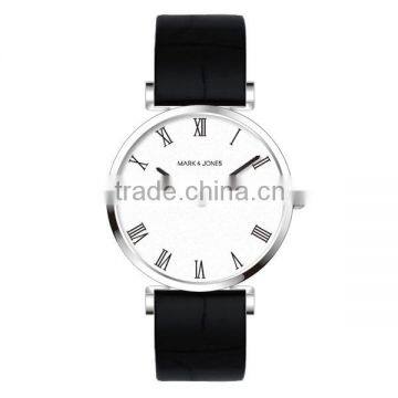 latest fashion ladies watches with real leather strap watches for women