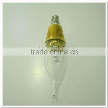 1W led candle bulb light