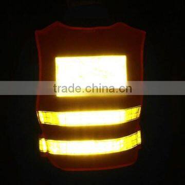 Yongkang Factory CE EN20471 Mesh PVC Refleticve Tape High Visibility Jacket