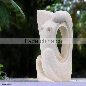 Marble Nude Woman Statue White Marble Stone Hand Carved Sculpture for Garden No 45