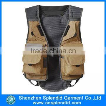 China wholesale mens cheap promotional fishing outdoor vest