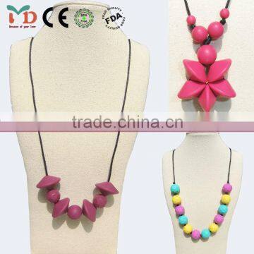 New Design 100% Silicone Fruit Loop Bead Necklace Jewelry photo-6