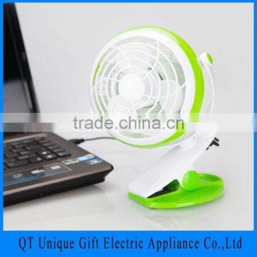 2016 Market New Mini With Led Flashing Clip Cheapest Fan Light