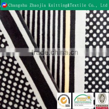 China manufacture Super soft printed knitted blanket fabric