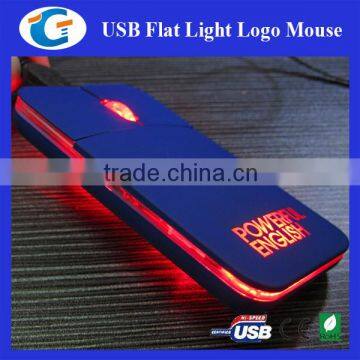 Flat LED Light Up Wired Mouse photo-4