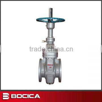 casting steel rising stem gate valve for oil/gas industrial