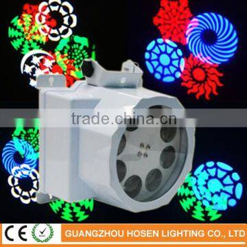 New pattern effect led stage light 8lens led laser gobo light