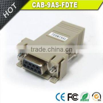 Cisco CAB-9AS-FDTE DB9 female to RJ45 female adapter