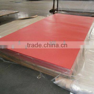 PVC rigid sheets red matte