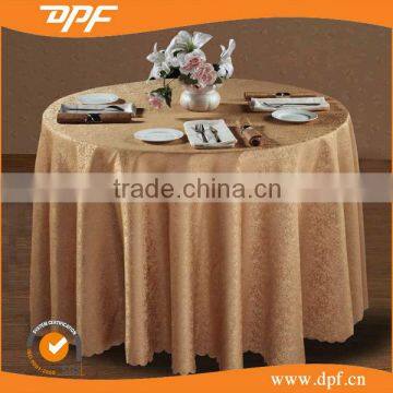 Top grade new coming high quality hotel round table cloth