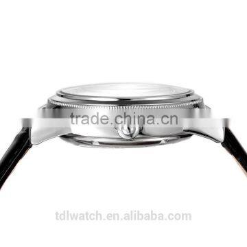 Best Design Fashion Genuine Leather Skeleton Watch Automatic Mechanical Mens photo-6