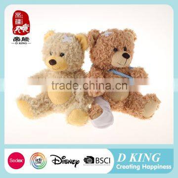 High Quality 100% new good price pilot plush teddy bear