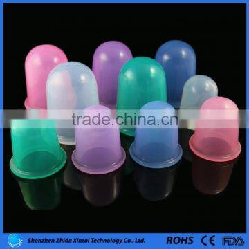 Silicone facial and body massage cup