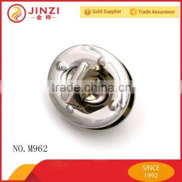 Jinzi metal locks and clasps, metal clip lock for handbags