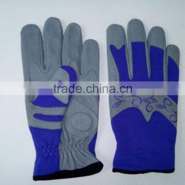Industrial Leather Sport Mechanic Gloves photo-2