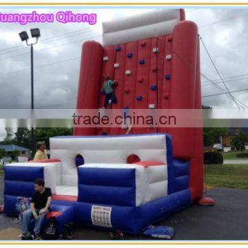 high quality inflatable rock climbing wall, inflatable climbing mountain for sale