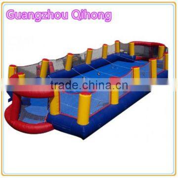 inflatable human foosball court, human foosball inflatable, inflatable foosball areana for sale