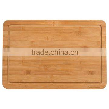 bamboo Extra large cutting board with groove