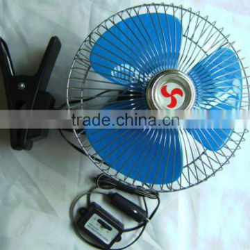 6 inch oscilating auto car fan ce/rohs