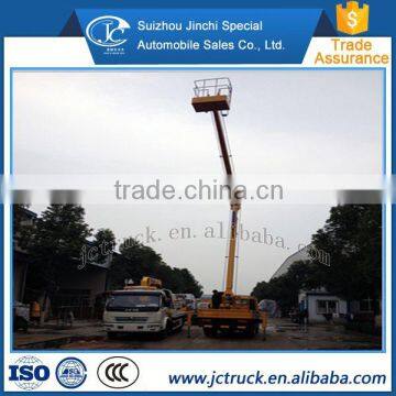 2016 Factory 12M Dongfeng 12-16M Hydraulic Aerial Cage Hot Sale
